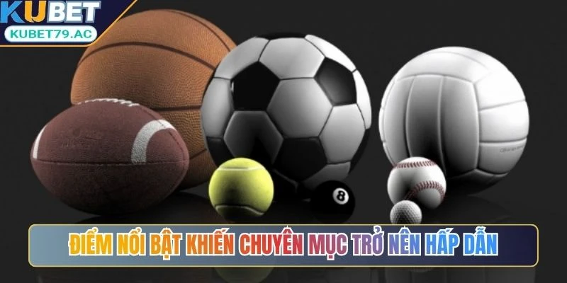 Điểm nổi bật khiến chuyên mục trở nên hấp dẫn