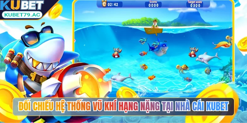 Đối chiếu hệ thống vũ khí hạng nặng tại nhà cái KUBET