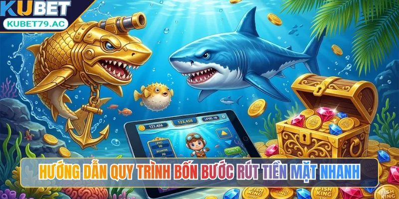 Hướng dẫn quy trình bốn bước rút tiền mặt nhanh chóng