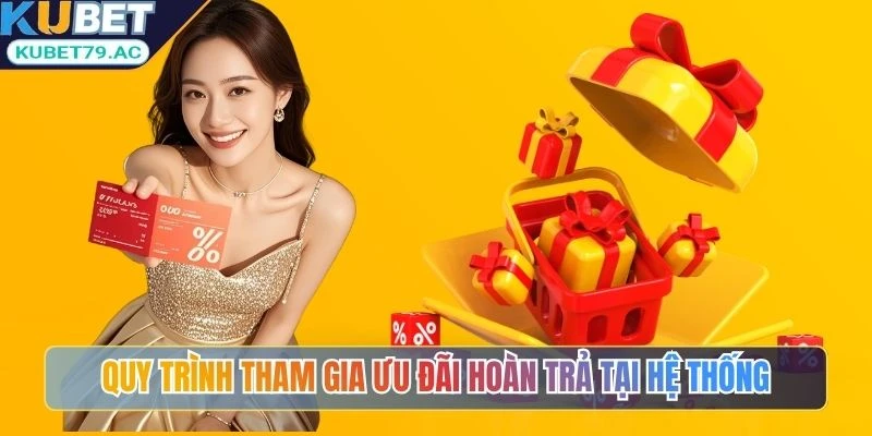 Quy trình tham gia ưu đãi hoàn trả tại hệ thống