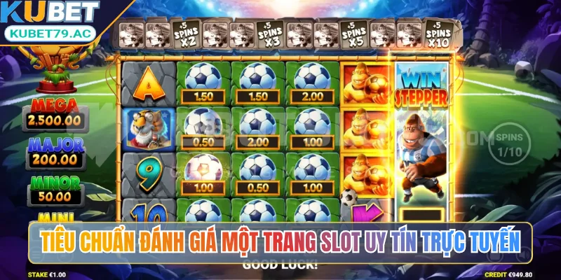 Tiêu chuẩn đánh giá một trang slot uy tín trực tuyến