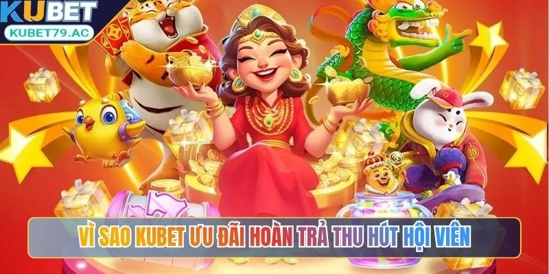 Vì sao Kubet ưu đãi hoàn trả thu hút hội viên